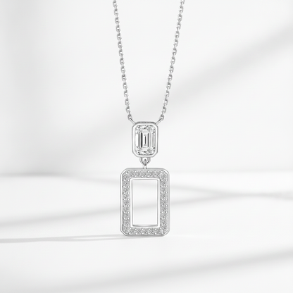 Sterling Silver Minimalist Necklace | Aya