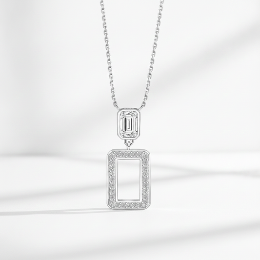 Sterling Silver Minimalist Necklace | Aya