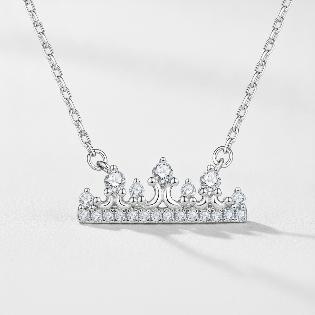 Sterling Silver Tiara Necklace | Royale