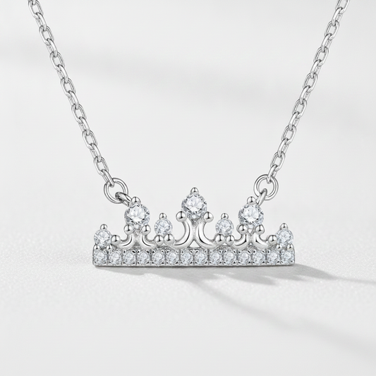 Sterling Silver Tiara Necklace | Royale